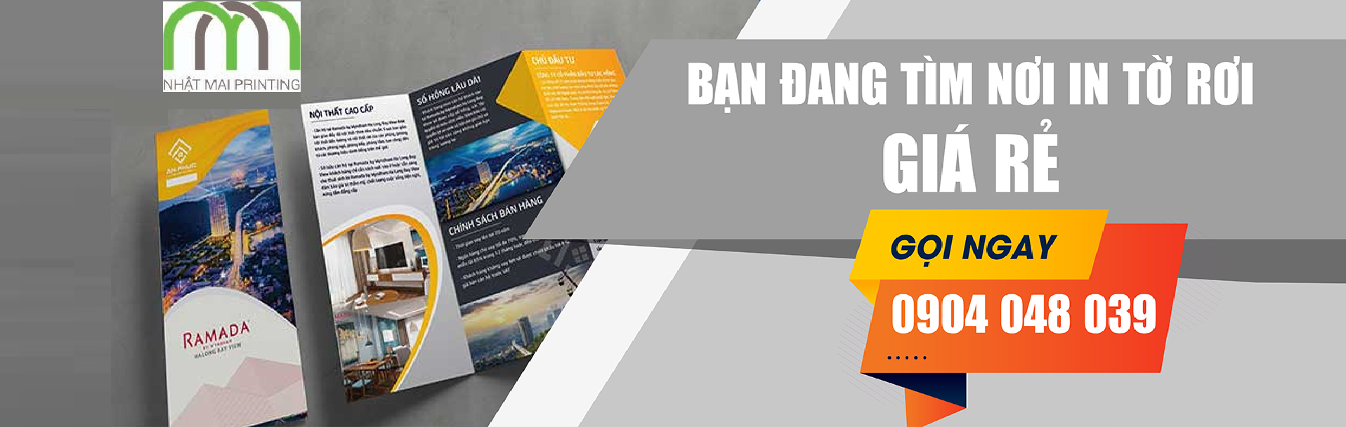 Bạn đang cần sản phẩm in ấn trên giấy, gọi ngay 0912 596 004
